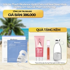 Mặt Nạ Thạch Siêu Cấp Ẩm,Căng Bóng Da Biodance Hydro Cera-nol Real Deep Mask (1 hộp 4 mask)