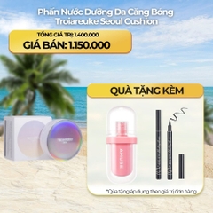 Troiareuke Aesthetic Seoul Cushion Phấn Nước Dưỡng Da Căng Bóng