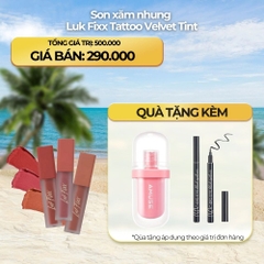 Son xăm nhung siêu lì Lukfixx