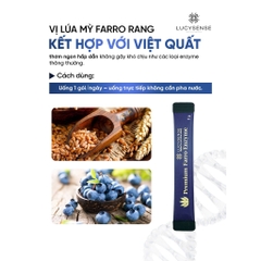 Lucysense Premium Farro Enzyme Hỗ Trợ Tiêu Hoá,Vóc Dáng Thon Gọn [1 Hộp 30 Gói]