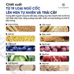 Lucysense Premium Farro Enzyme Hỗ Trợ Tiêu Hoá,Vóc Dáng Thon Gọn [1 Hộp 30 Gói]