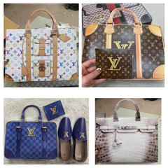 Combo Túi xách vàng mã hiện đại mẫu LV