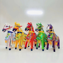 Ngựa Giấy Hàng Đẹp Cao 40cm Có Cờ, Kiếm Đi Kèm