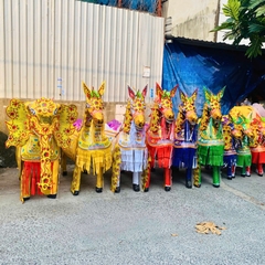 Voi Cúng, Ngựa Cúng Cao 1m, 1m2, 1m5 và Làm Theo Yêu Cầu