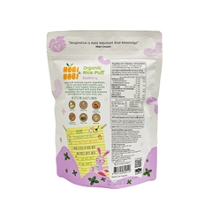 Thực Phẩm Bổ Sung Bánh Gạo Ăn Dặm Hữu Cơ Cho Bé NOBI NOBI Vị Việt Quất 40g (Từ 6 Tháng Tuổi) Organic Rice Puff Blueberry