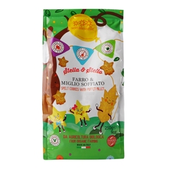 Bánh qui hạt kê hữu cơ cho bé Sottolestelle 250g