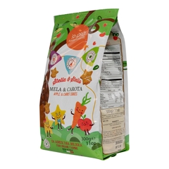 Bánh qui táo cà rốt hữu cơ cho bé Sottolestelle 300g