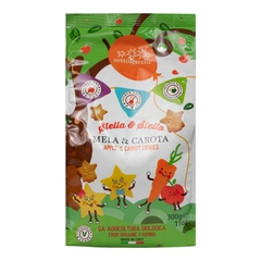 Bánh qui táo cà rốt hữu cơ cho bé Sottolestelle 300g