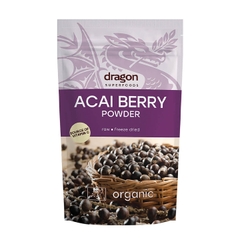Bột đông lạnh Acai Berry hữu cơ Dragon Superfoods 75g