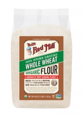 Bột mì nguyên cám hữu cơ Bob's Red Mill 1.36kg/ 2.27kg - Organic Whole Wheat Flour