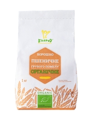 Bột mì nguyên cám hữu cơ Ecorod 1kg Organic Whole Wheat Flour