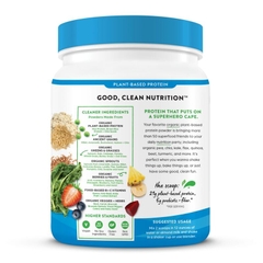Bột protein thực vật và superfoods hữu cơ Orgain 510gr hương vani