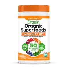 Bột superfoods hữu cơ Orgain 280gr hương cam quýt
