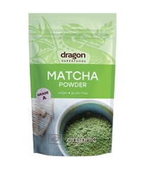 Bột trà xanh Matcha hạng A hữu cơ Dragon Superfoods 100g
