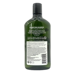 Dầu gội hữu cơ Avalon Organics hương chanh dành cho tóc xỉn màu, kém bóng mượt 325ml