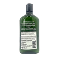 Dầu gội hữu cơ Avalon Organics hương Rosemary dành cho tóc mỏng 325ml