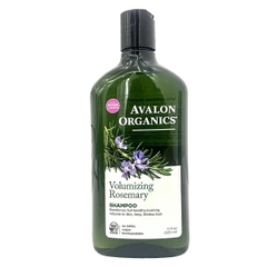 Dầu gội hữu cơ Avalon Organics hương Rosemary dành cho tóc mỏng 325ml