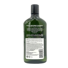 Dầu gội hữu cơ Avalon Organics hương tràm trà dành cho da đầu nhạy cảm 325ml
