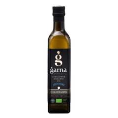 Dầu hướng dương hữu cơ Garna 500ml - Organic Sunflower Oil ( high oleic )
