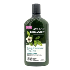 Dầu xả hữu cơ Avalon Organics hương tràm trà dành cho da đầu nhạy cảm 312g