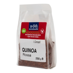 Hạt diêm mạch quinoa đỏ hữu cơ Sottolestelle 250g Organic red quinoa