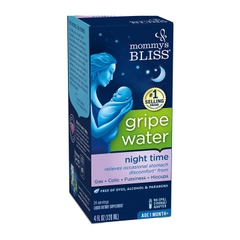 Dung dịch giảm đầy hơi ban đêm hỗ trợ tiêu hóa hữu cơ Mommy Bliss (120ml)