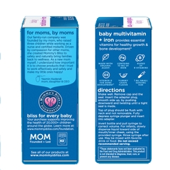 Dung dịch multivitamin và sắt Mommy' s Bliss (30ml) cho bé 2m+