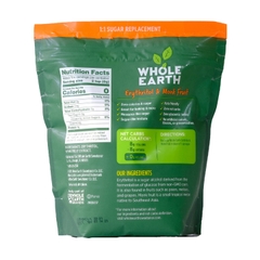 Đường ăn kiêng erythritol và la hán quả Whole Earth 908g Erythritol & Monk Fruit