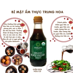 Giấm đen hữu cơ Asian Organics 600ml Organic black vinegar sauce