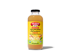 Nước uống Giấm táo hữu cơ Refreshers BRAGG Mật Ong Chanh Gừng 473ml Ginger Lemon Honey Organic Apple Cider Vinegar Refresher