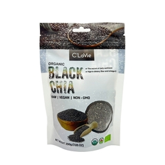 Hạt Chia Hữu Cơ C'LAVIE 200g Organic Black Chia