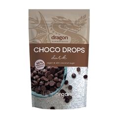 Hạt chocolate trắng/ sữa/ đen hữu cơ Dragon Superfoods 250g - white/ mylky/ dark Choco Drops