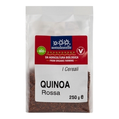 Hạt diêm mạch quinoa đỏ hữu cơ Sottolestelle 250g Organic red quinoa