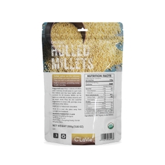 Hạt kê hữu cơ đã tách vỏ C'LaVie 200g Organic Hulled Millets