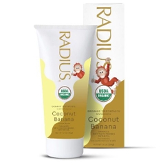 Kem đánh răng hữu cơ chuối dừa Radius 85gr