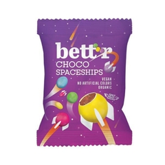 Kẹo chocolate màu sắc hữu cơ Bett'r 70 gr