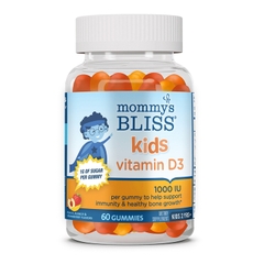 Kẹo dẻo Vitamin D3 trẻ em Mommy's Bliss (60V) 2Y+
