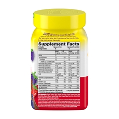 Kẹo gấu bổ sung đa vitamin cho trẻ L’il Critters USDA Organic Complete Multivitamin, 90 viên