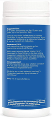 Kẹo Natural Vitality Calm Magnesium Gummies hương Raspberry - Lemon 120 viên