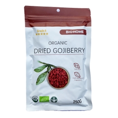 Kỷ tử hữu cơ Biohome 250g organic goji berry