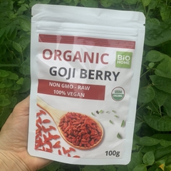 Kỷ tử hữu cơ Biohome 100g Organic goji berry