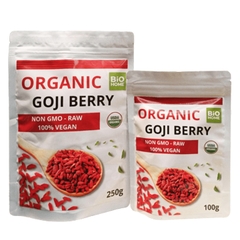 Kỷ tử hữu cơ Biohome 100g Organic goji berry