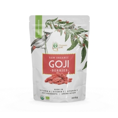 Kỷ tử hữu cơ Organic Life 200g Raw Organic Goji Berries