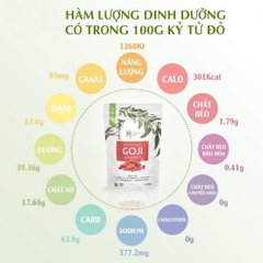 Kỷ tử hữu cơ Organic Life 200g Raw Organic Goji Berries