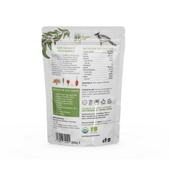 Kỷ tử hữu cơ Organic Life 200g Raw Organic Goji Berries