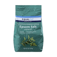 Muối tắm Epsom salt Equaline hương bạch đàn và bạc hà 1.36kg Eucalyptus & spearmint scented
