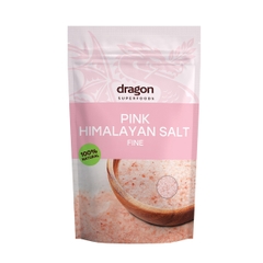 Muối hồng mịn Dragon Superfoods 500g fine Himalayan pink salt