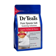 Muối tắm Epsom salt Eases Aches & Pains giảm đau nhức Dr Teal's 2.27kg