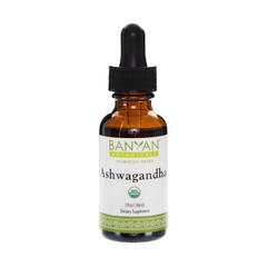 Nhân sâm Ấn độ Ashwagandha dạng nước Banyan Botanicals 30ml