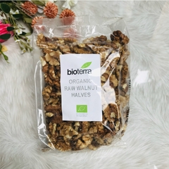 Óc chó hữu cơ Bioterra 500gr Organic Raw Walnut Halves